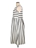 Unbranded 100% Polyester Stripes Ivory Casual Dress Size XL - photo 5