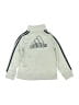 Adidas 100% Polyester Solid Green Track Jacket Size 4 - photo 2