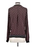 Zara Print Black Long Sleeve Blouse Size S - photo 2
