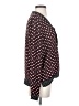 Zara Print Black Long Sleeve Blouse Size S - photo 4