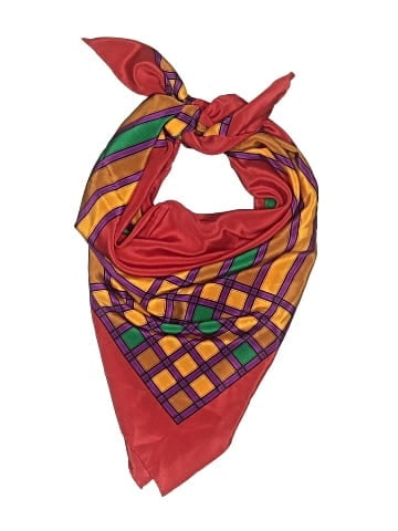 Yves Saint Laurent Vintage printed silk scarf (view 1)