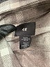 H&M Houndstooth Gray Long Sleeve Blouse Size M - photo 7