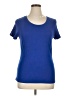 Active Basic Blue Short Sleeve T-Shirt Size 1X - photo 1