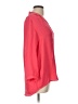 Laundry by Shelli Segal 100% Polyester Red 3/4 Sleeve Blouse Size L - photo 4
