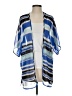 Easywear by Chico's 100% Polyester Blue Kimono Size Sm (0) - photo 1