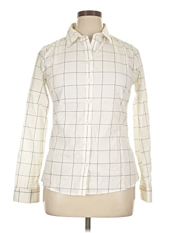 Banana Republic Long Sleeve Button Down Shirt - front