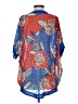 Venus 100% Polyester Blue Kimono Size S - photo 2