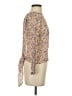 BA&SH Floral Ivory Long Sleeve Blouse Size XS (0) - photo 4