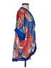 Venus 100% Polyester Blue Kimono Size S - photo 4
