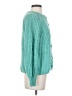 Unbranded 100% Polyester Teal Cardigan Size S - photo 4
