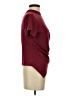 Shein Burgundy Short Sleeve Top Size 2 - photo 4