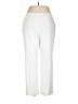 Ruby Rd. 100% Polyester Solid White Casual Pants Size 14 (petite) - photo 1