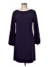 MSK Solid Purple Casual Dress Size M - photo 1