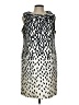 Taylor Graphic Silver Cocktail Dress Size 10 - photo 1