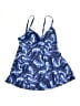 Unbranded Paisley Blue Swimsuit Top Size L - photo 1