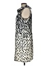 Taylor Graphic Silver Cocktail Dress Size 10 - photo 5