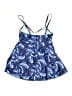 Unbranded Paisley Blue Swimsuit Top Size L - photo 2