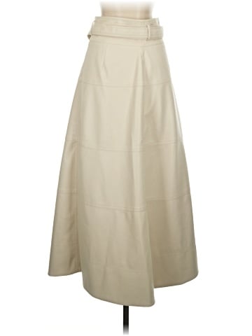 Tanya Taylor Faux Leather Skirt (view 2)