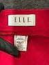 Elle Solid Red Formal Skirt Size L - photo 4