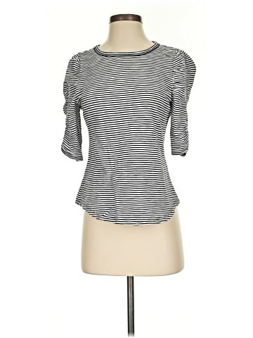 White House Black Market 3/4 Sleeve T-Shirt (view 1)