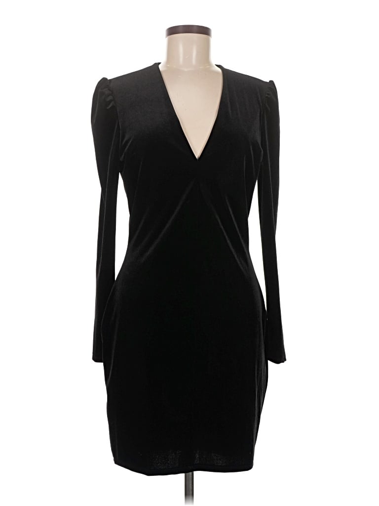 Pre-owned Mng Cocktail Dress In Black