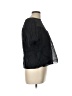 FRAME 100% Cotton Black Short Sleeve Blouse Size L - photo 4