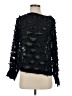 Charlie Black Long Sleeve Blouse Size XS - photo 1