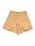Unbranded Solid Tan Khaki Shorts Size S - photo 1