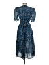 St. Roche Floral Blue Cocktail Dress Size 6 - photo 2
