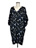 Gingerly Print Black Casual Dress Size M - photo 1