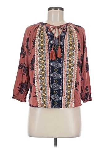 MASON & BELLE 3/4 Sleeve Blouse (view 1)