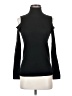 Vertical Design Black Turtleneck Sweater Size S - photo 1