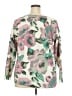 Lane Bryant Floral Pink Ivory Pullover Sweater Size 18 - 20 Plus - photo 2