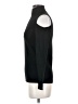 Vertical Design Black Turtleneck Sweater Size S - photo 5