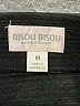 Bisou Bisou Solid Black Casual Skirt Size M - photo 4