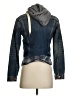 NSF 100% Cotton Blue Denim Jacket Size P (petite) - photo 2