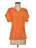 Shein Orange Short Sleeve Top Size S - photo 1