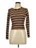 Pinc Brown Gold Long Sleeve Turtleneck Size L - photo 1