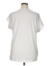 Suzanne Grae White Short Sleeve Blouse Size XL - photo 2