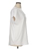 Suzanne Grae White Short Sleeve Blouse Size XL - photo 4