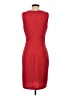 Calvin Klein Solid Red Cocktail Dress Size 4 - photo 2