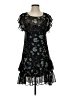 Max Studio 100% Polyester Floral Black Casual Dress Size S - photo 1