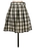Sim & Sam Plaid Green Casual Skirt Size S - photo 2