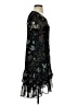 Max Studio 100% Polyester Floral Black Casual Dress Size S - photo 4