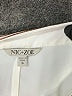 Nic + Zoe 100% Polyester Ivory Long Sleeve Blouse Size S - photo 7