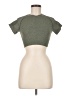 Unbranded Green Short Sleeve Turtleneck Size M - photo 1