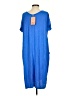 Assorted Brands 100% Cotton Blue Casual Dress Size S - photo 2