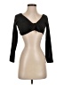 Oh Polly Black 3/4 Sleeve Top Size 4 - photo 1