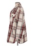 Lucky Brand Plaid Ivory Coat Size M - photo 5