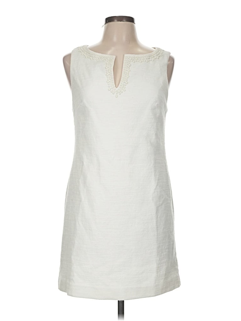 Pre-owned Trina Turk Casual Dress In Ivory